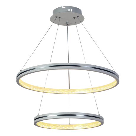 Подвесная диммируемая люстра с пультом ДУ Profit Light 6041/2 WHT 114W 