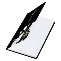 Нарушена упаковка! <795351> Еженедельник датированный 2026 с резинкой 171х93 мм, BRAUBERG, твердый, УФ-ЛАК, 64 л., "Розы", 117353