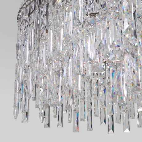 Подвесная люстра с хрусталем Eurosvet Blitz 60160 (a065324) 