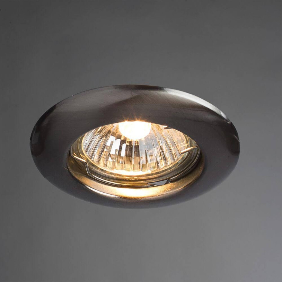 A1203PL-1SS Встраиваемый светильник Arte Lamp Praktisch, цвет матовое серебро - фото 1