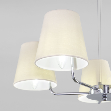 Подвесная люстра Eurosvet Amaretto 60155/5 хром 