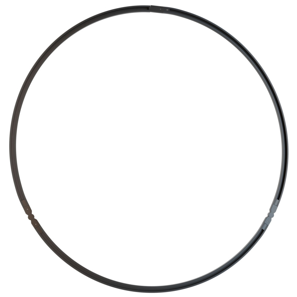 Однофазный круглый шинопровод Maytoni Busbar trunkings TRX003-111B, цвет черный