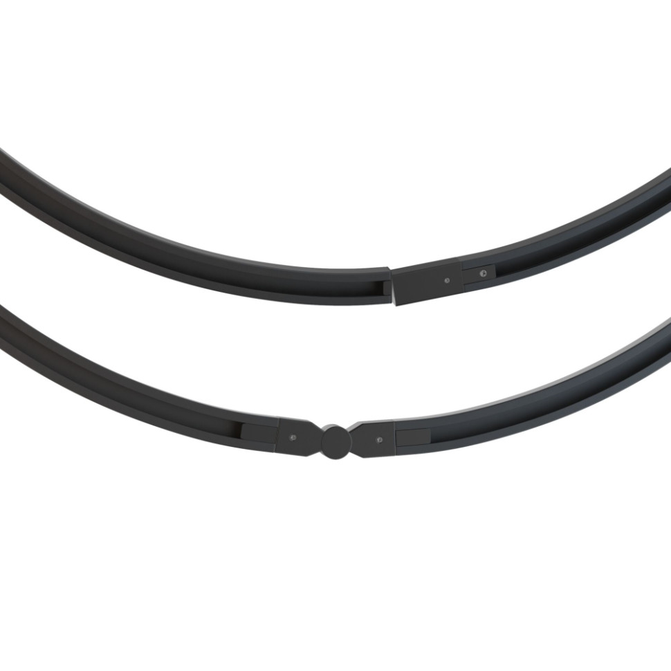 Однофазный круглый шинопровод Maytoni Busbar trunkings TRX003-111B, цвет черный - фото 2