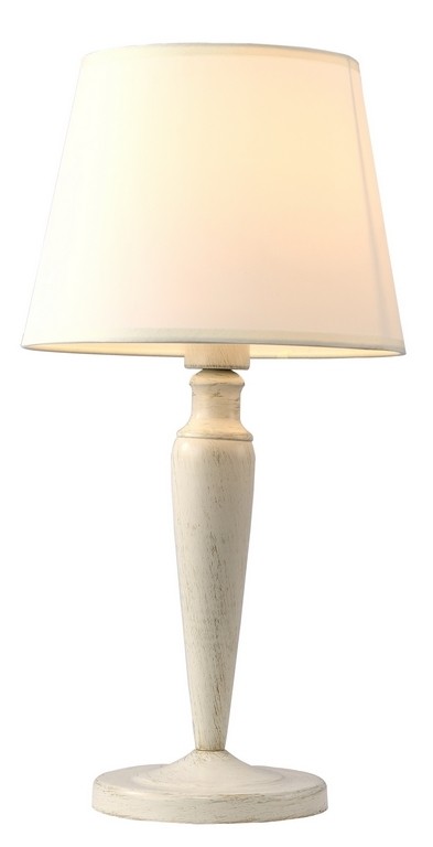 A9311LT-1WG Настольная лампа Arte Lamp, цвет бело-золотой - фото 1