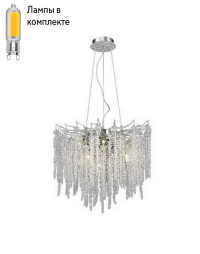 Подвесная люстра с лампочками Wertmark WE185.09.203+Lamps