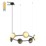 Светильник подвесной с Led лампочками в комплекте Velante 221-023-06+Lamps 