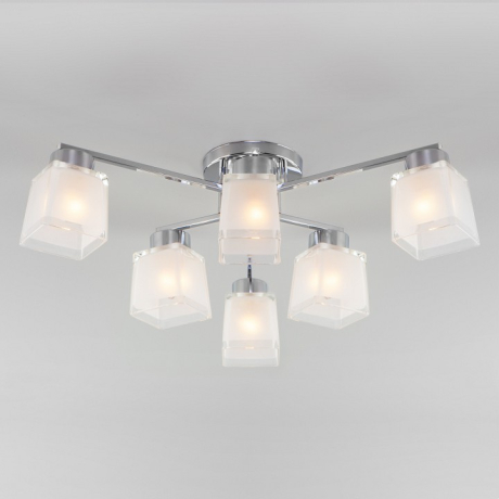 Потолочная люстра Eurosvet Delfi 30162/6 хром 