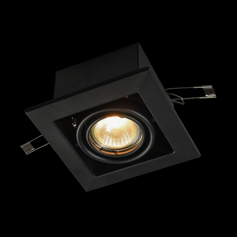DL008-2-01-B Встраиваемый светильник Maytoni Metal карданный светильник maytoni metal modern dl008 2 02 w