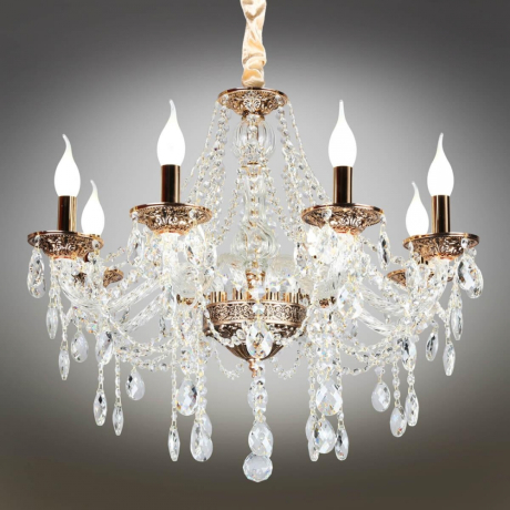 Люстра подвесная со светодиодными лампочками E14, комплект от Lustrof. №122322-657195 