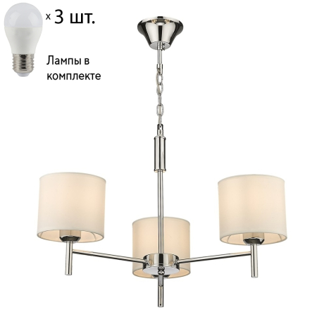 Подвесная люстра с лампочками Velante 291-103-03+Lamps 