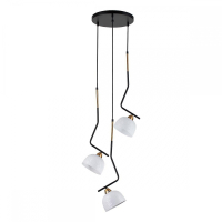 Подвесной светильник Indigo Attimo 10005/3P Black