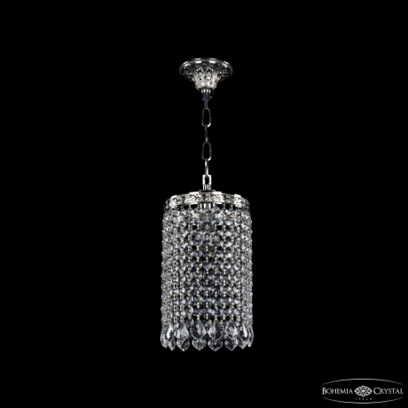 Подвесной светильник Bohemia Ivele Crystal 1920 19201/15IV Ni Leafs 