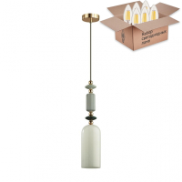 Подвесной светильник с лампочкой Odeon Light Candy 4861/1D+Lamps E14 Свеча