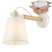 Бра с лампочкой Velante 226-001-01+Lamps E27 P45