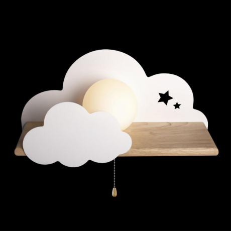 Светильник на стену с Led лампочками в комплекте LOFT IT 10134 White+Lamps 