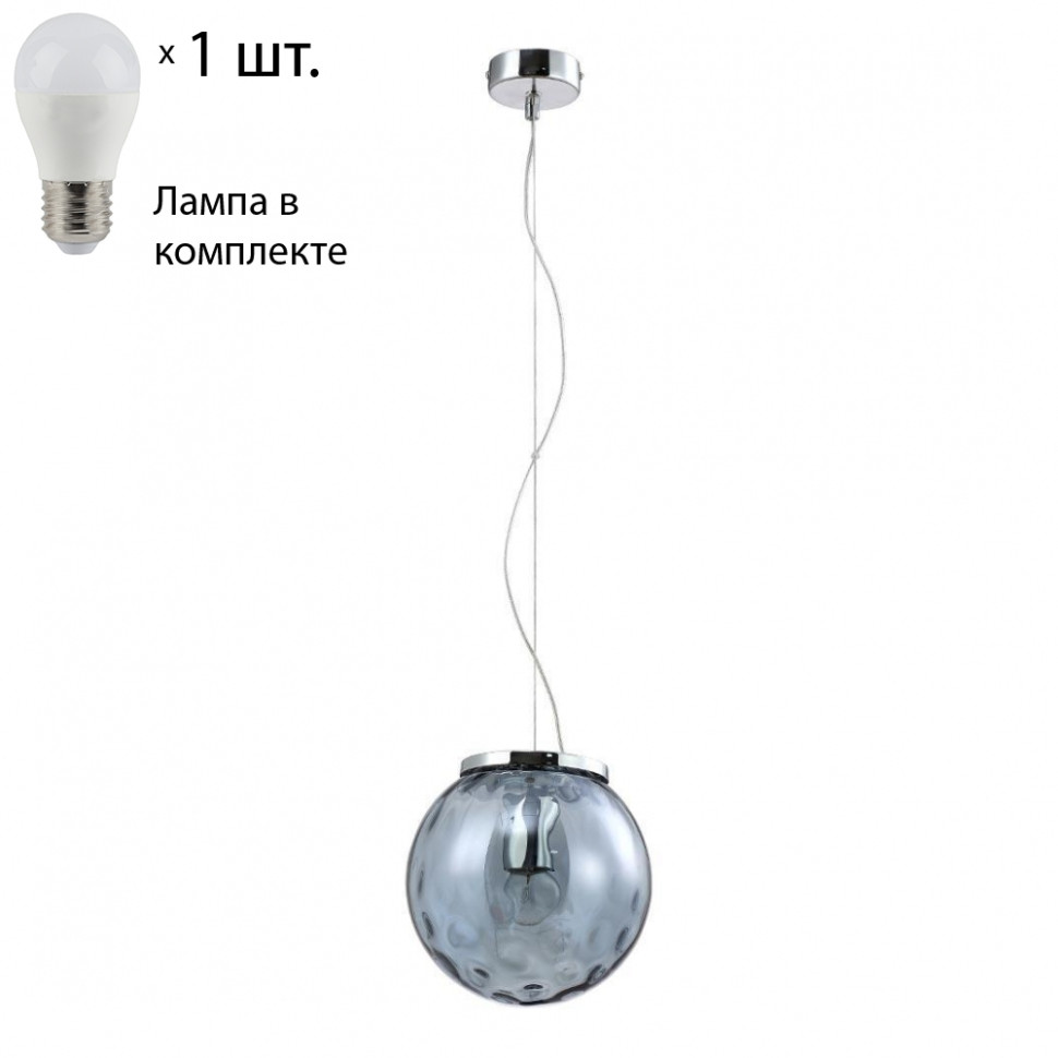   Crystal Lux   MAYO SP1 D200 CHROME/GREEN+Lamps E27 P45