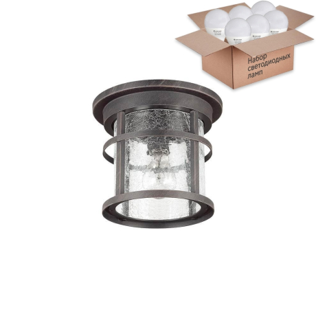 Уличный светильник Odeon Light  с лампочкой 523836