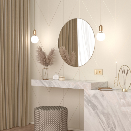 Рамка на 2 поста Werkel Aluminium (шампань) W0021711