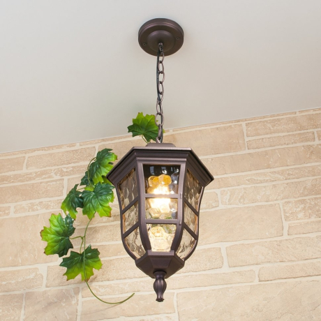 188869 кофейное золото Уличный подвесной светильник Elektrostandard H a043643