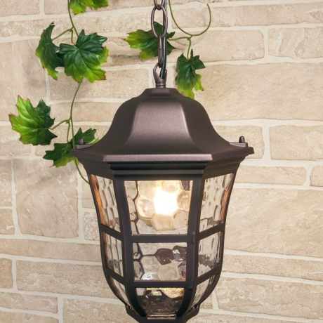 188869 кофейное золото Уличный подвесной светильник Elektrostandard H a043643