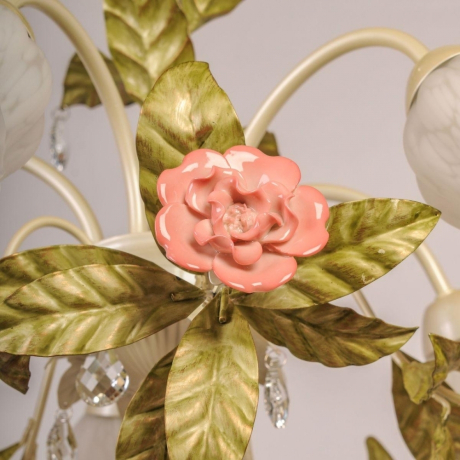 Подвесная люстра Abrasax L.6502-5CREAM 