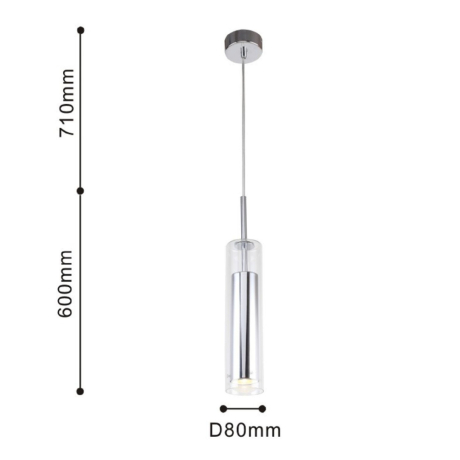 Нарушена упаковка!  <178951> 2555-1P Подвесной светильник Favourite Aenigma