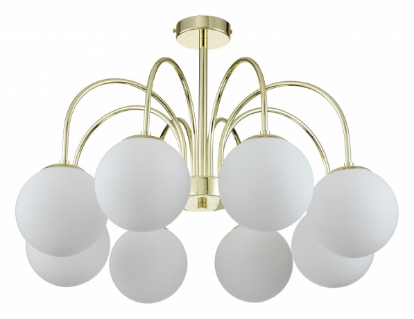 Люстра на штанге Indigo Voga 13017/8R Gold 