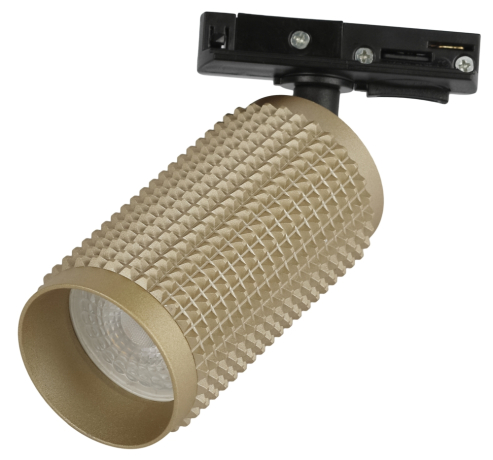 Трековый светильник однофазный ЭРА TR40-GU10 MG под лампу MR16 матовое золото (619544)