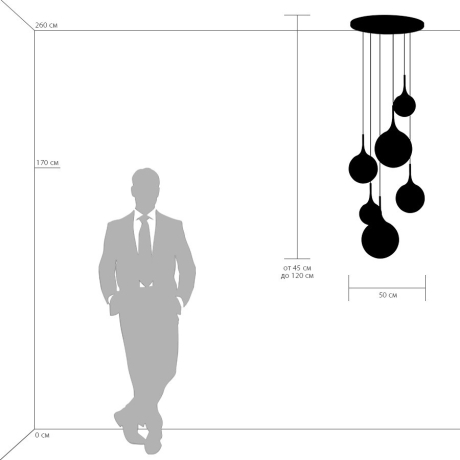 813062 Подвесная люстра LightStar GLOBO 