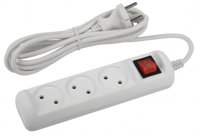 Удлинитель ЭРА 3гн 1,5м б/з U-3s-1,5m-2x1 Б0044049 