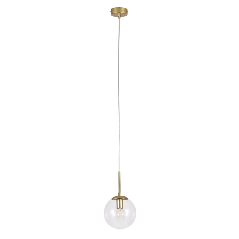 Подвесной светильник с 1 LED лампами. Комплект от Lustrof №618760-709323, цвет золото