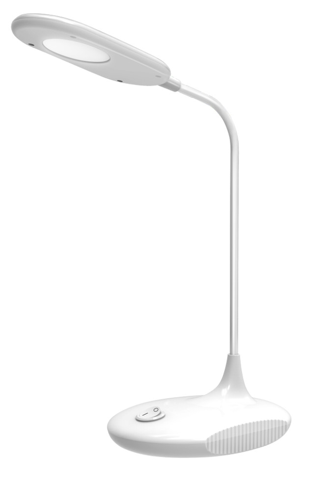 Настольный светильник Ultraflash UF-711 C01 белый 13779 лдсп шкаф купе лорд бася белый гладкий