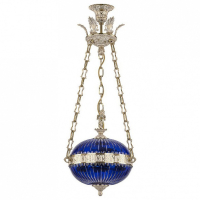 Подвесной светильник Bohemia Ivele Crystal 7100 71000P/30 GW Clear-Blue/H-1K Y8 FA4M