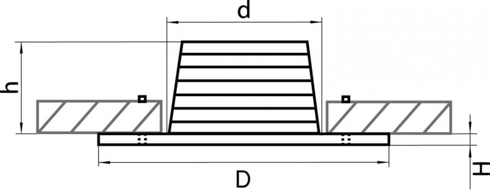 Встраиваемый светильник Lightstar Leddy 212178 