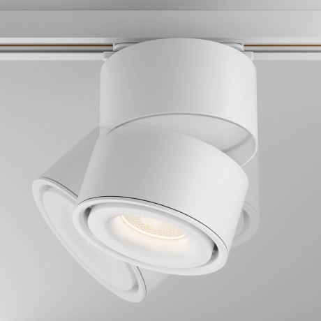 Однофазный LED светильник 15W 3000К для трека Maytoni Technicall Yin TR084-1-15W3K-W 