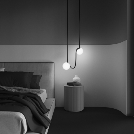 Подвесной светильник Technical TR125B-10W3K-B Luna 