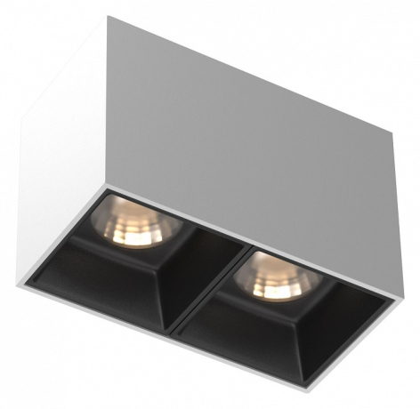 Накладной светильник Maytoni Technical Alfa LED C065CL-02-L12W3K-W 