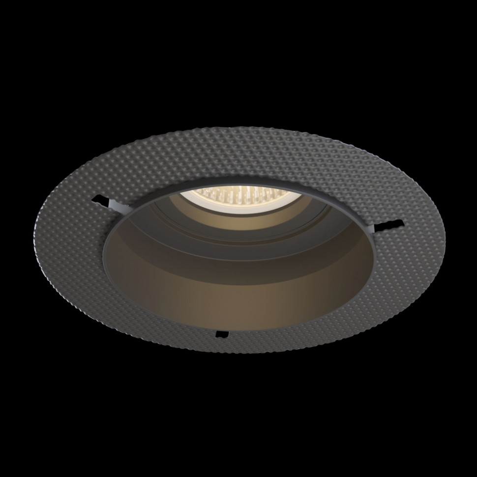 Встраиваемый точечный светильник Maytoni Hoop DL043-01B, цвет черный - фото 2