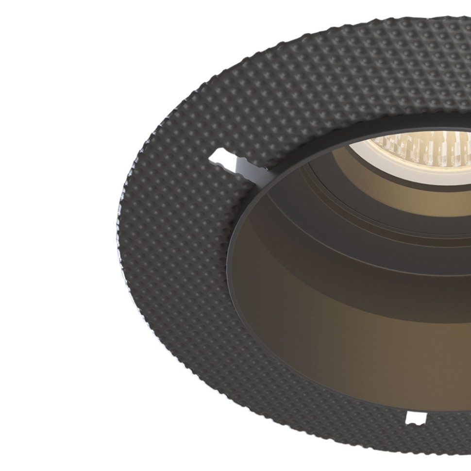 Встраиваемый точечный светильник Maytoni Hoop DL043-01B, цвет черный - фото 3
