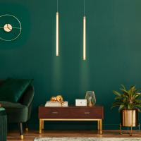 Подвесной светодиодный светильник Eurosvet Strong 50189/1 LED матовое золото (a048077)