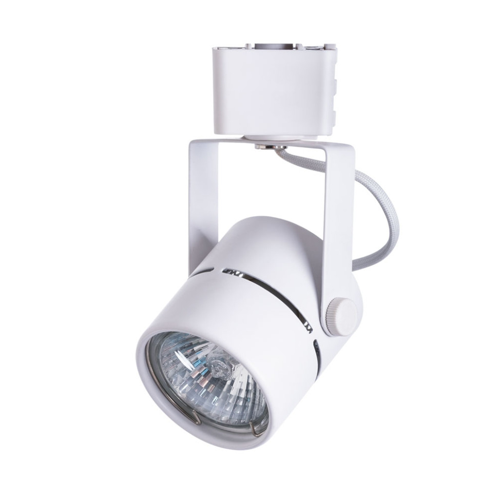 Однофазный светильник для трека Arte lamp Mizar A1311PL-1WH, цвет белый - фото 1