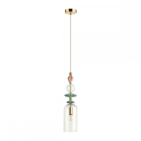 Подвесной светильник со светодиодной лампочкой E14, комплект от Lustrof. №304026-624576