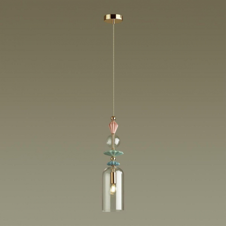 Подвесной светильник со светодиодной лампочкой E14, комплект от Lustrof. №304026-624576 