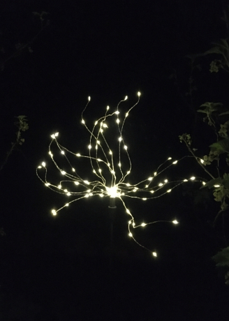 Садовый светильник Фейерверк на солнечной батарее -01 (228526)