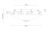 Потолочный светильник Lucia Tucci Fiori Di Rose 104.400