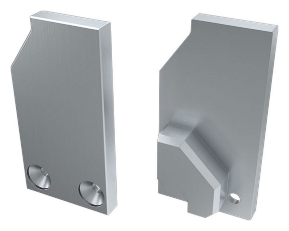 Заглушка для профиля с отверстием правая Arlight ALM 026727 