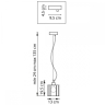 Подвесной светильник Lightstar Limpio 722013 