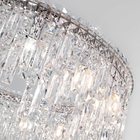 Подвесная люстра с хрусталем Eurosvet Blitz 60159 (a065322) 