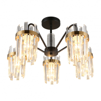 Люстра на штанге с лампочками Omnilux OML-67717-05+Lamps