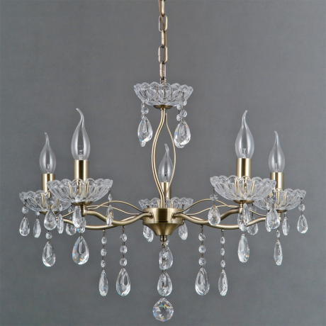 Подвесная люстра Illumico IL0265-5PSQ-24 AB CASTOR (1429162) 